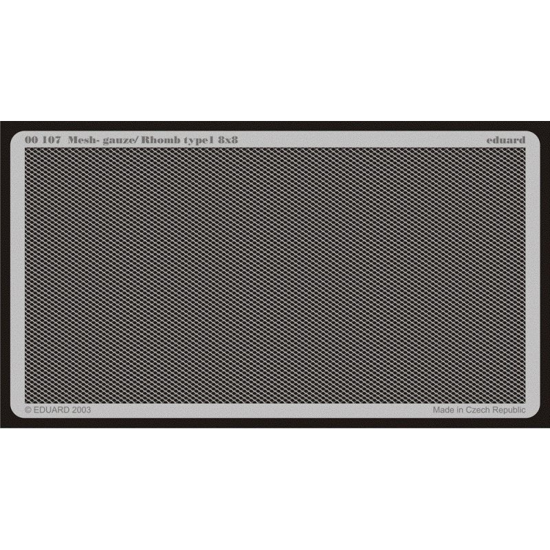 Eduard -  Mesh - Gauze / Rhomb Type 1 8x8 (00107)