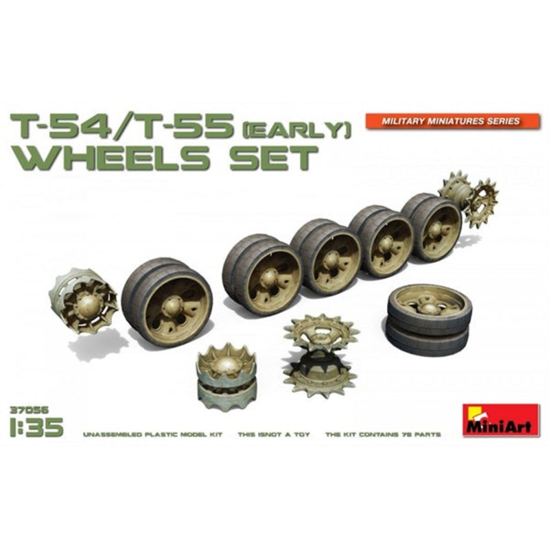 Miniart - 1/35 T-54/T-55 Early Wheel Set