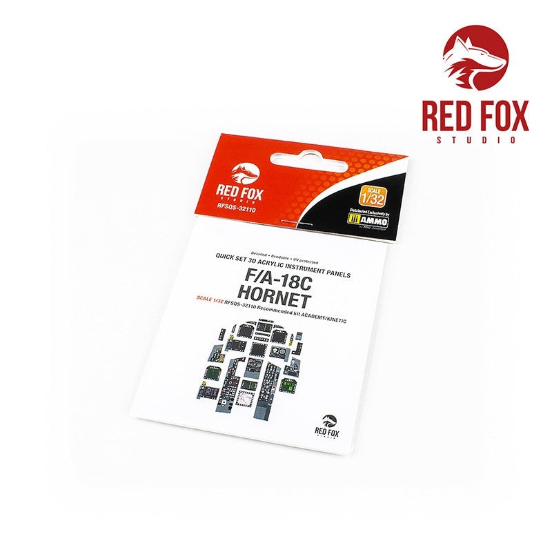 Red Fox Studio 32110 - 1/32 F/A-18C Hornet (for Academy/Kinetic kit)