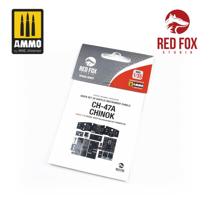 Red Fox Studio 35007 - 1/35 CH-47A Chinok (for Trumpeter kit)