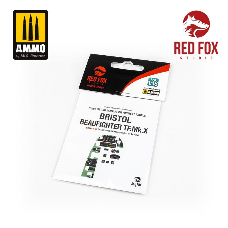 Red Fox Studio 48064 - 1/48 Bristol Beaufighter TF Mk.X (for Tamiya kit)
