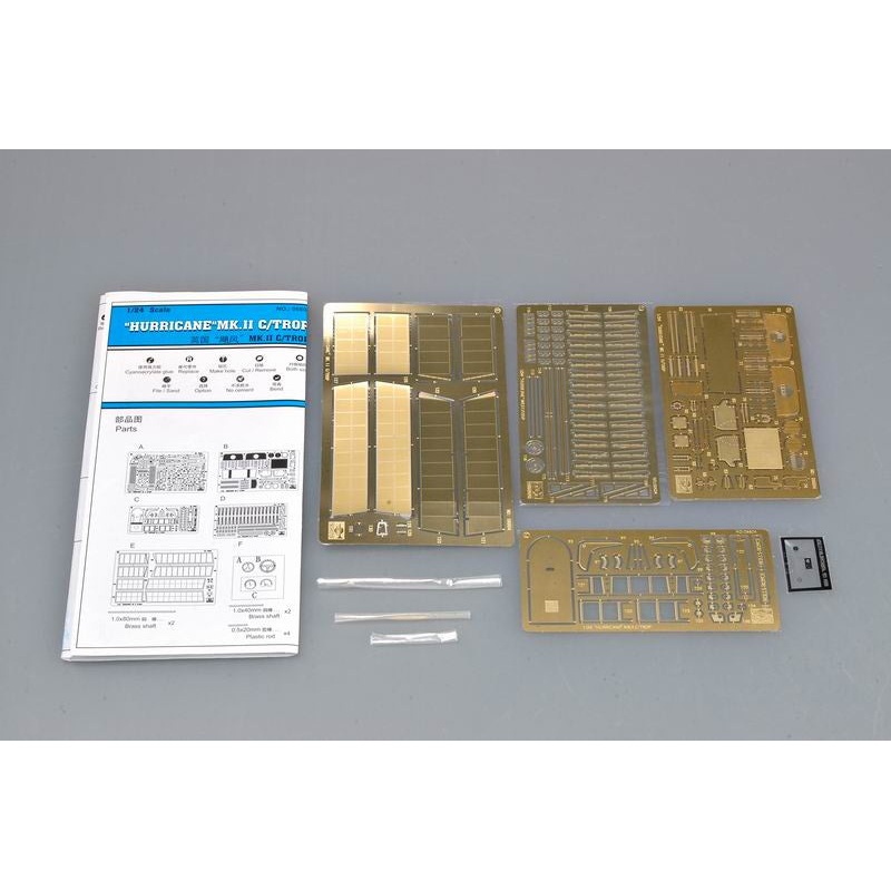 Trumpeter - 1/24 Photo Etched Parts Set for Hawker Hurricane IIC