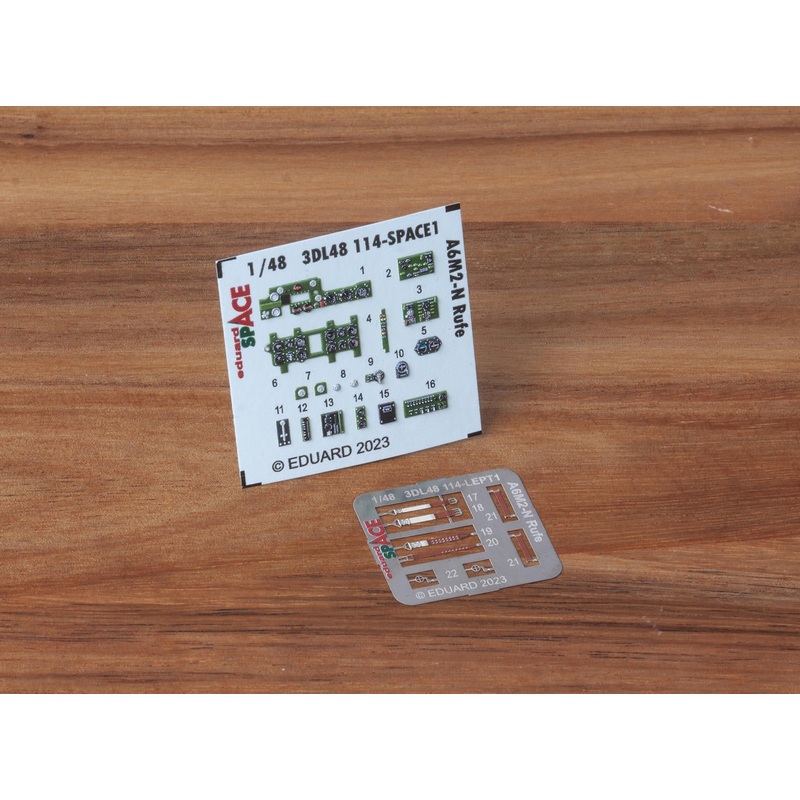 Eduard - 1/48 A6M2-N Rufe SPACE set (for Eduard) 3DL48114