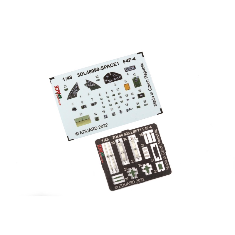 Eduard - 1/48 F4F-4 SPACE set (for Eduard) 3DL48090