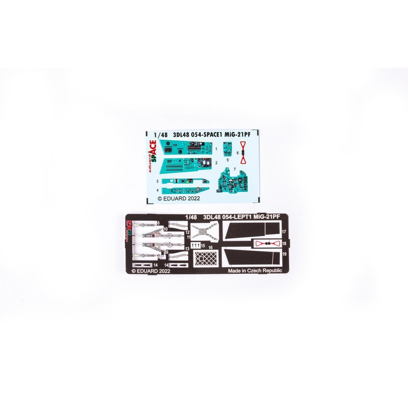 Eduard - 1/48 MiG-21PF SPACE set (for Eduard) 3DL48054