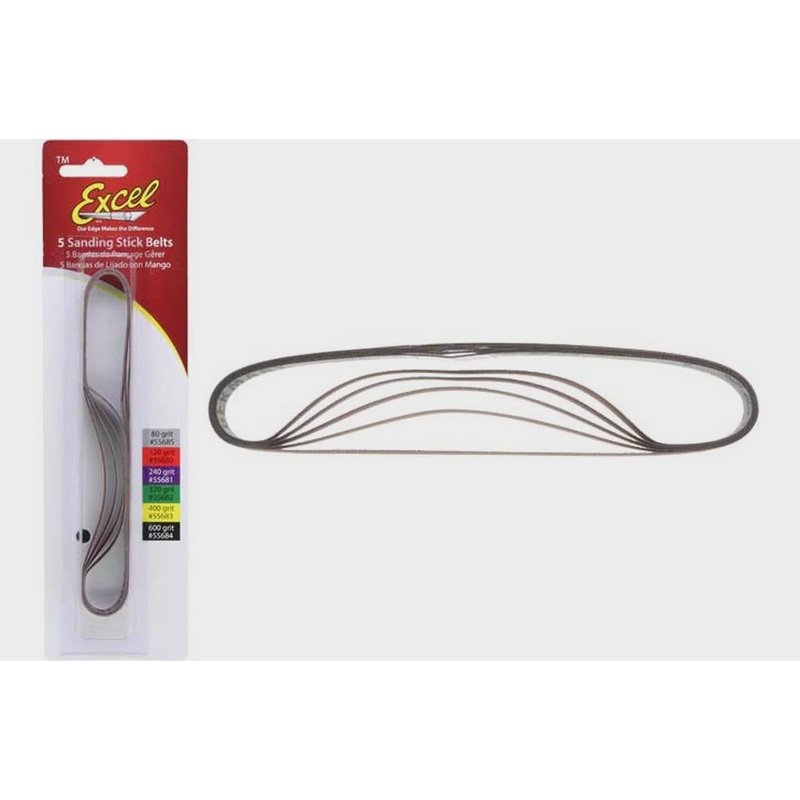 Excel - Sanding Belts #120 Red