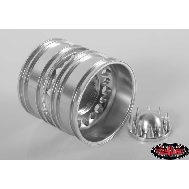 RC4WD - Chaos Semi Truck Rear Wheels w/Spiked Caps (#)