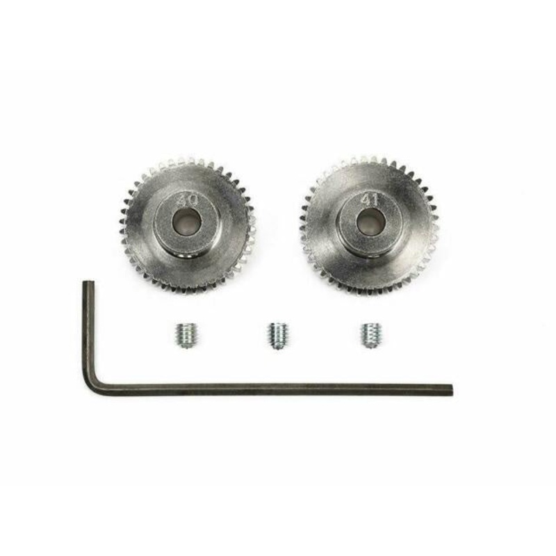 Tamiya - 0.4 Alu. Pinion Gear (40/41T)
