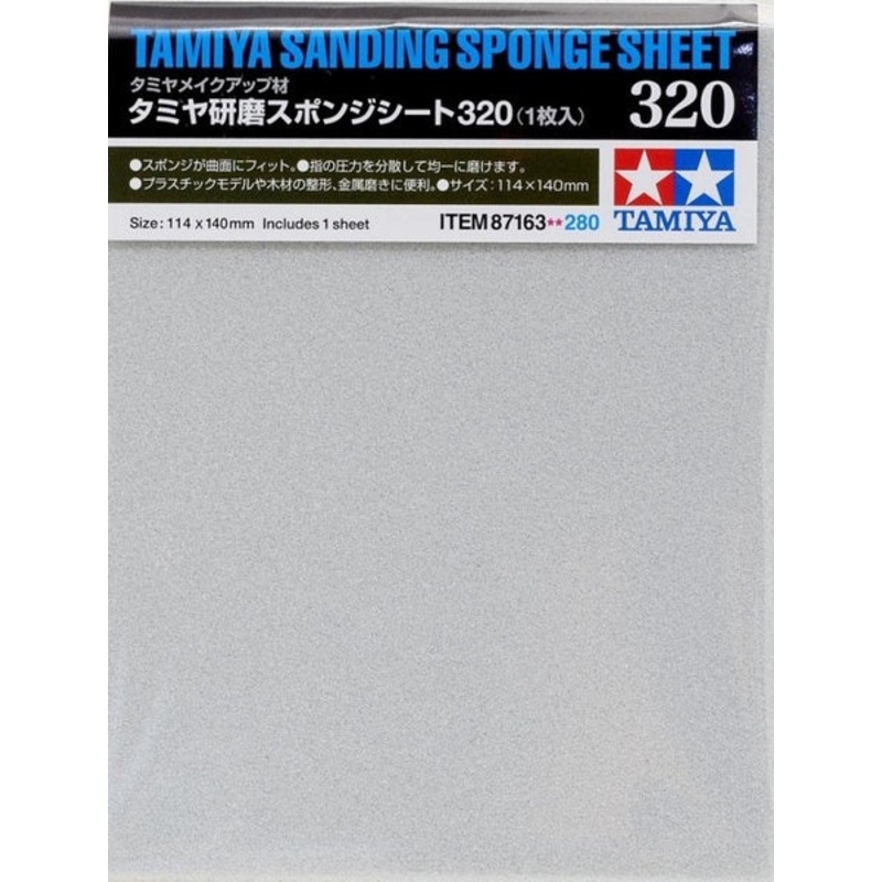 Tamiya - Sanding Sponge Sheet 320