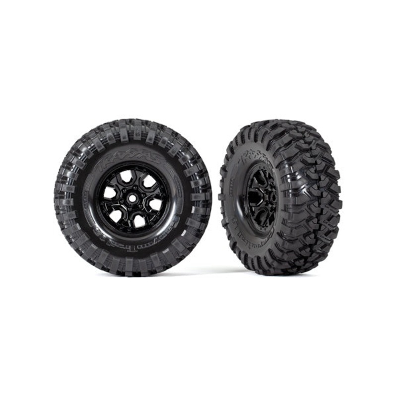 Traxxas - 9272 - Tire & Wheel 1.9" Canyon Trail (Bronco) (2) (TRX-4)