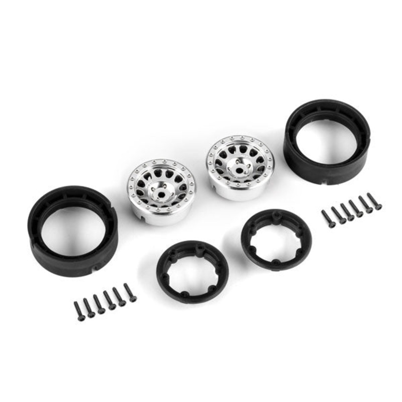 Traxxas - 9781 - SATIN 1.0" Method Race Wheels 105 Beadlock (2)