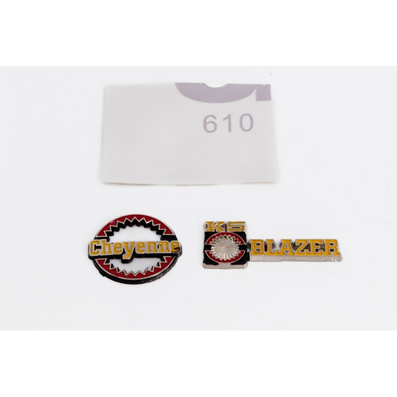 BigHorn RC - Chevrolet K5 Blazer Color Metal Label