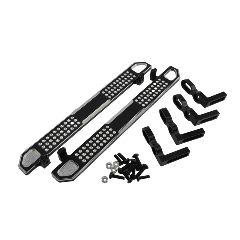Details - Aluminium Rock Rails (TRX-4 Pedal/Footboard) (#)