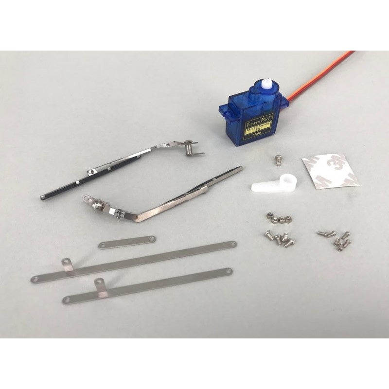 DMW - 1/14 Tamiya Mercedes Windscreen Wipers - Electric w/ Servo (DGM-103-BZ)