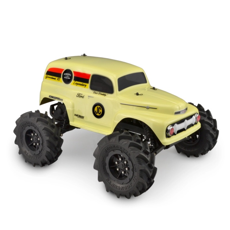 JCONCEPTS - 1950 Ford Panel Van w/ Grill & Decal Sheet
