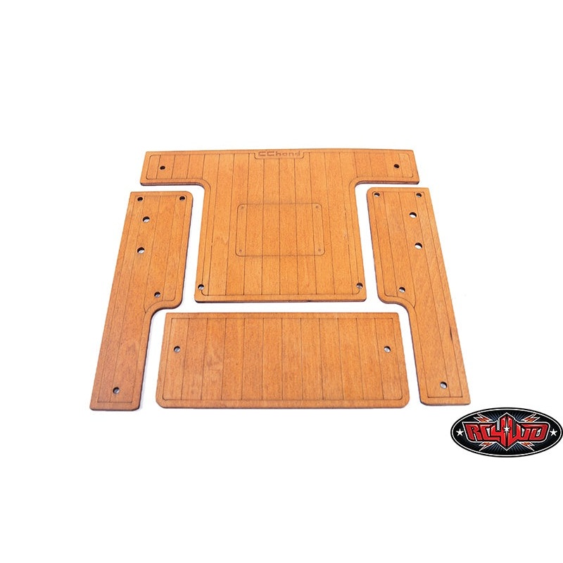 RC4WD - Cargo Bed Wood Decking Gelande II Land Roverv