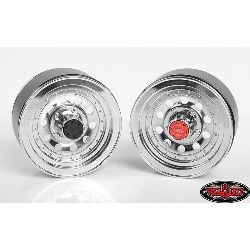 RC4WD - Classic 10 Hole Chrome 1.9" Beadlock