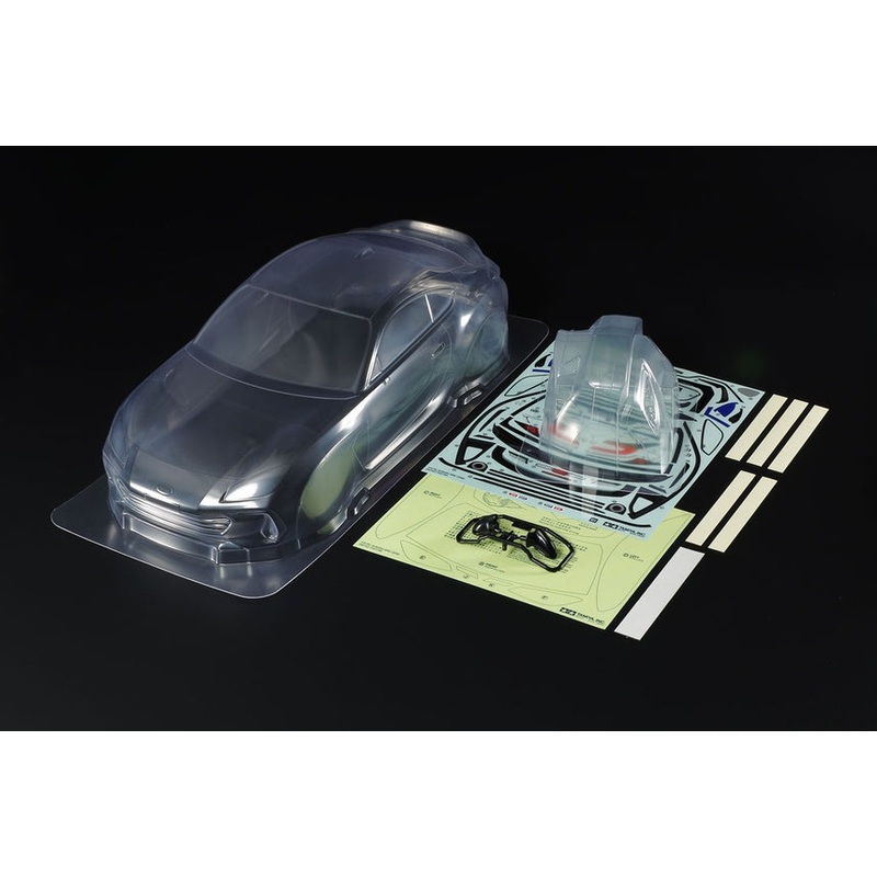 Tamiya - 51677 - Body Set for Subaru BRZ (Unpainted)