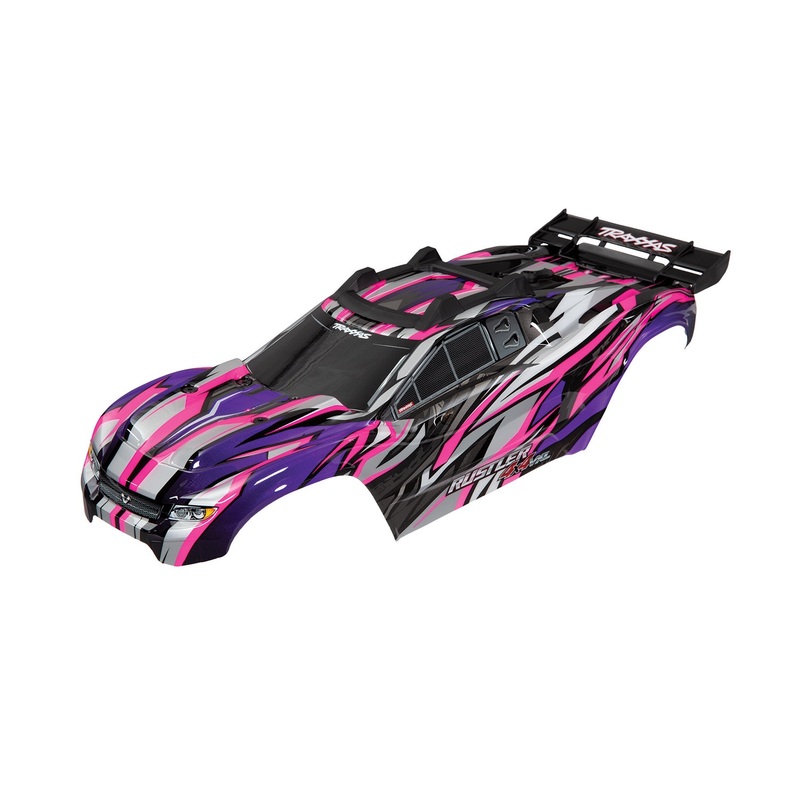 Traxxas - 6717P - Rustler 4x4 VXL Body (Pink)
