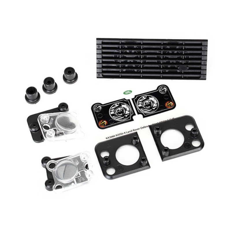 Traxxas - 8013 - Land Rover Defender Grill/Mount (TRX-4)