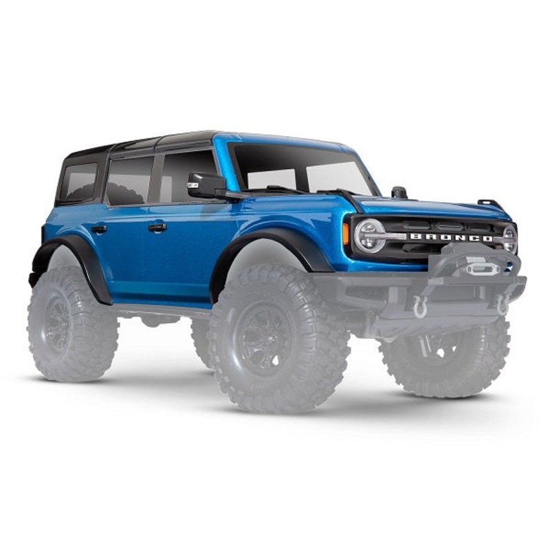 Traxxas - 9211A - Body for Ford Bronco (Complete) Velocity Blue (Painted) (TRX-4)
