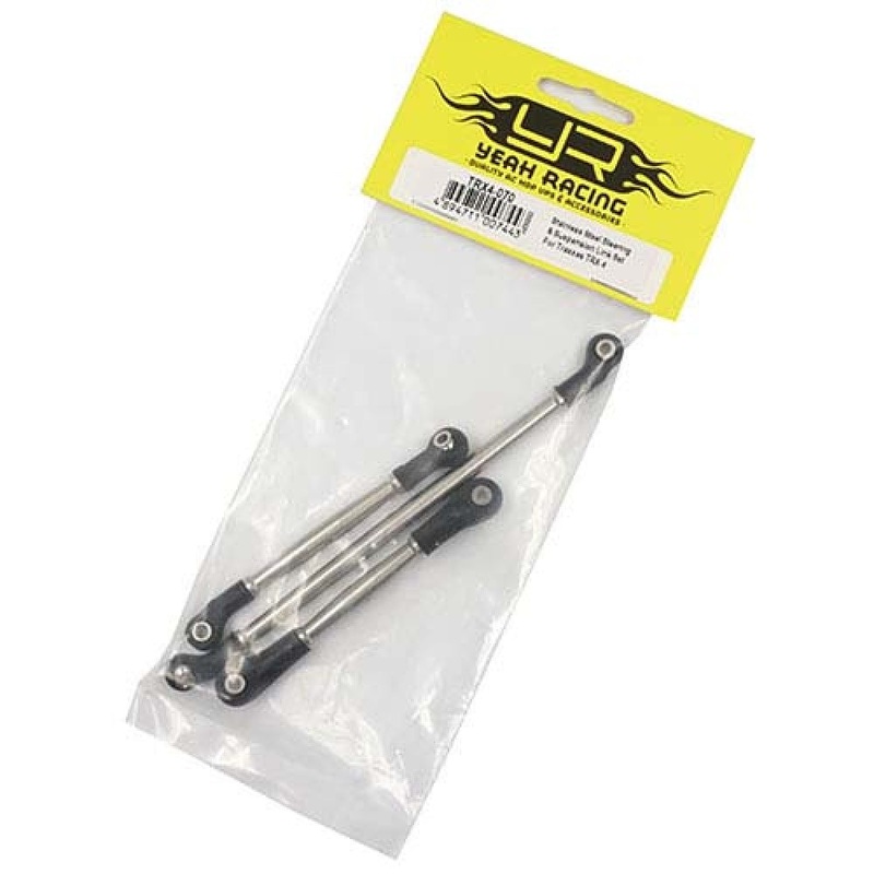 Yeah Racing - Stainless Steel Steering & Suspension Link TRX-4