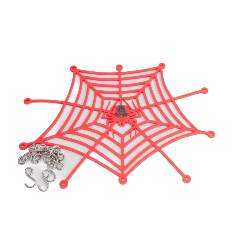 Details - Spider Luggage Net (Red) (#)