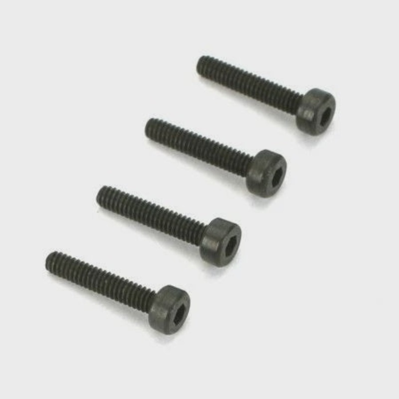 Du-Bro - 2.5mm X 8 Socket Head Cap Screws (4pcs)