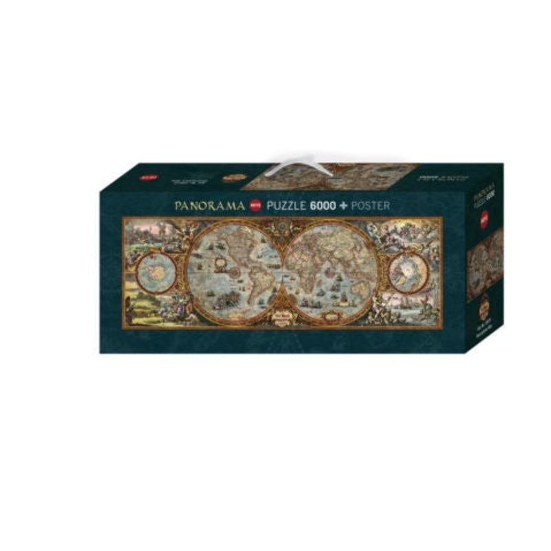 Heye - Rajko Zigic - Hemisphere Map (6000pcs)