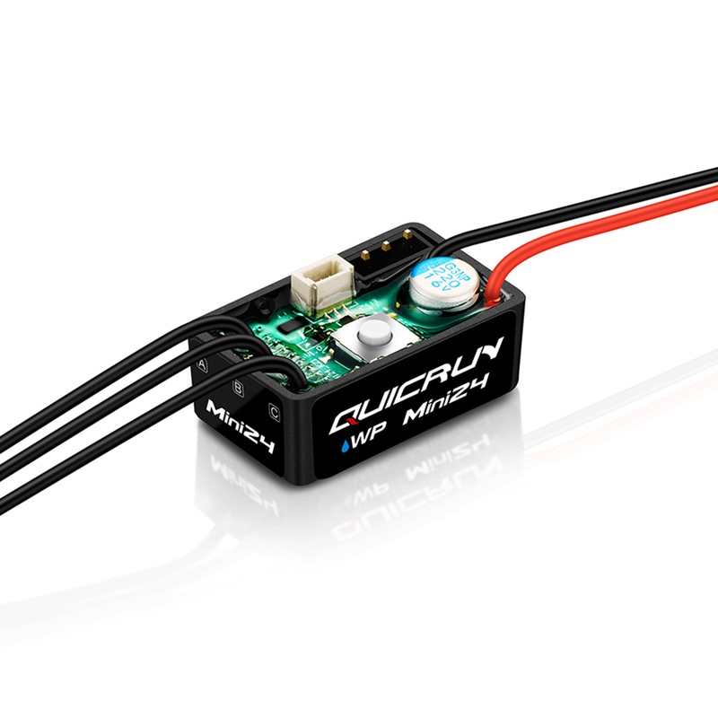HobbyWing - QUICRUN WP-MINI24 Waterproof Brushed & Brushless ESC (1 pc)