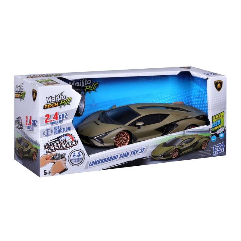 Maisto - 1/24 R/C Premium Lamborghini Sian FKP37 - 2.4GHz (USB)