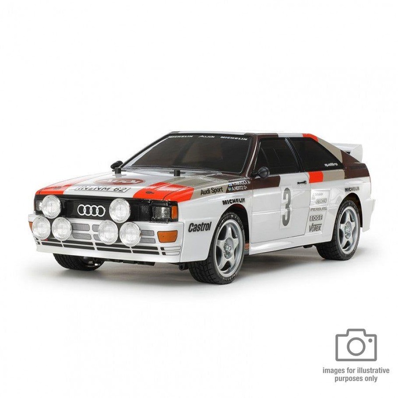 Tamiya - R/C Audi Quattro Rally A2 (TT02) (w/ ESC incl.)