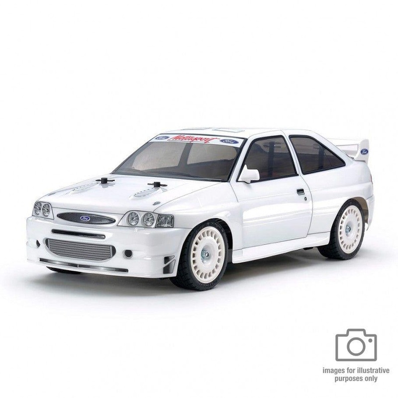 Tamiya - R/C Ford Escort 1998 Custom (TT02) (No ESC incl.)