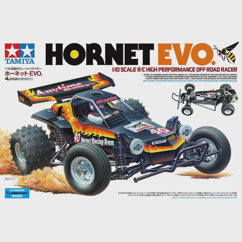 Tamiya - R/C Hornet EVO (w/ ESC Incl.)