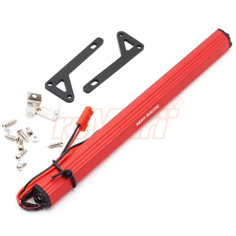 Yeah Racing - 1/10 Aluminium White Super Bright LED Light Bar (Red)