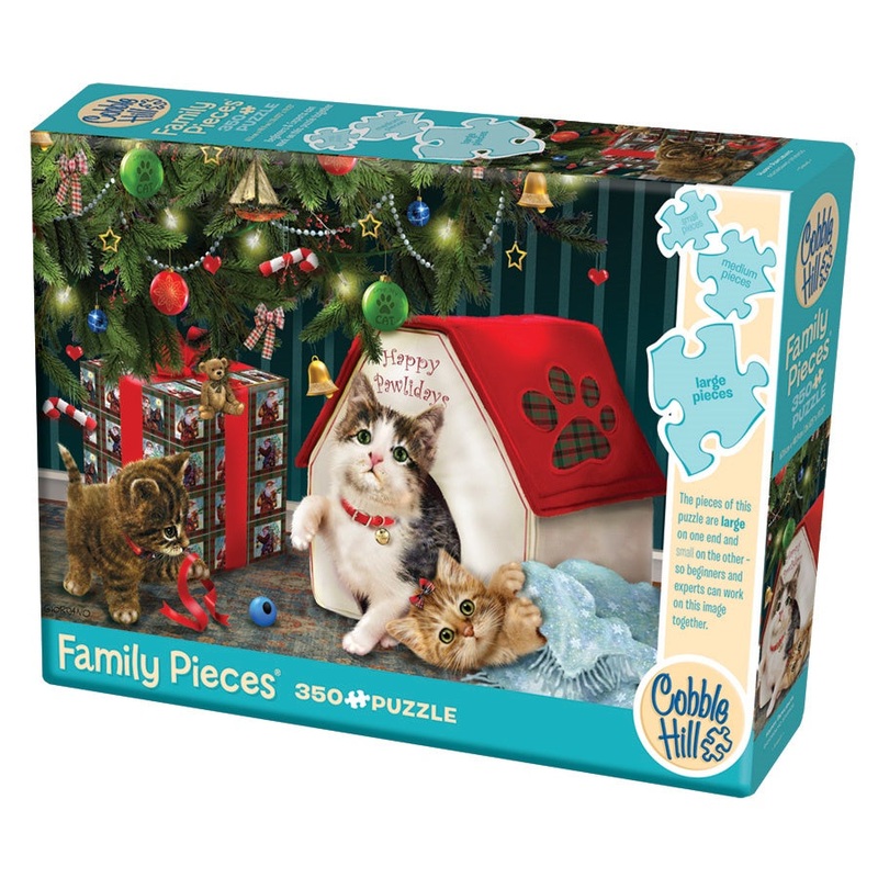 Cobble Hill - Happy Pawlidays (Family) (350pcs)