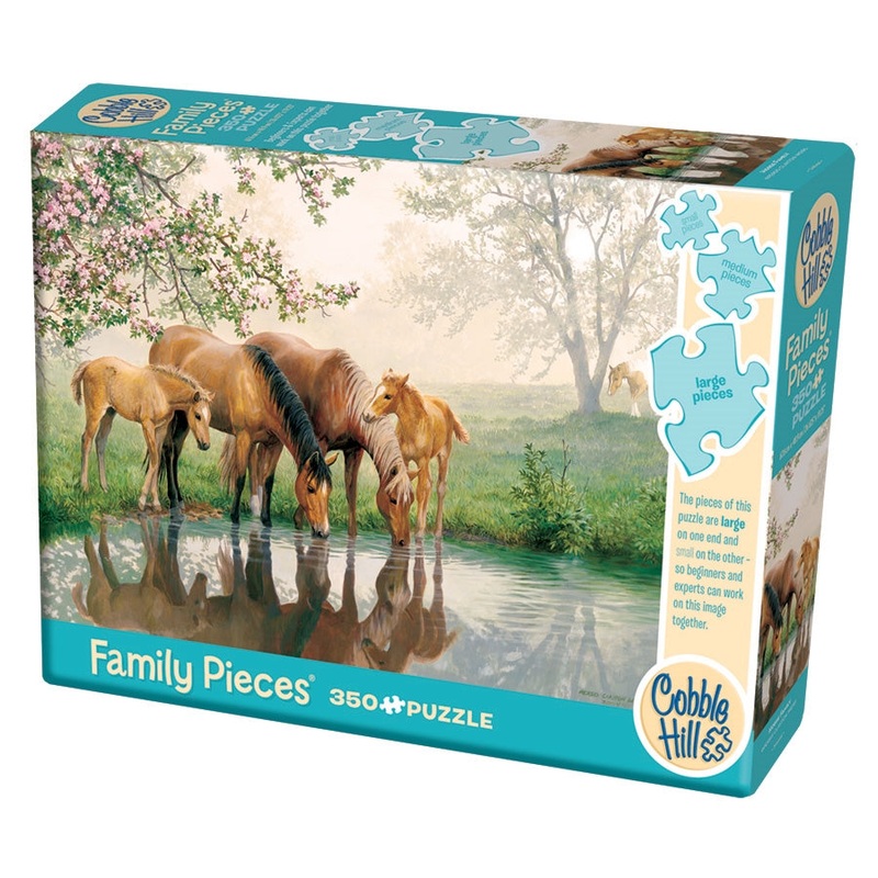 Cobble Hill - Horse Family (350 pcs Family)