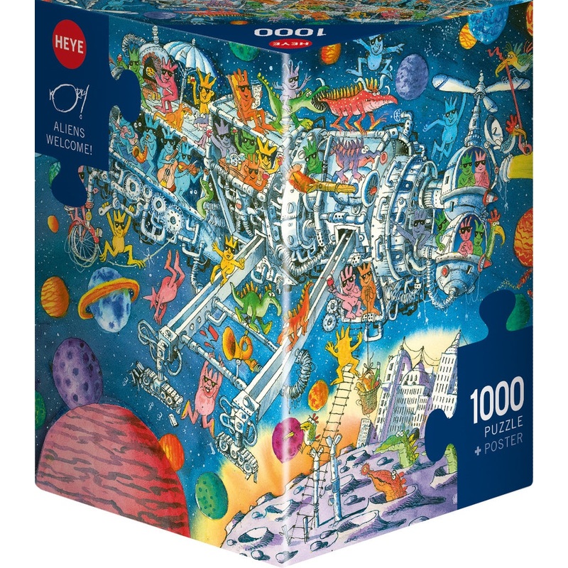 Heye - Aliens Welcome! (1000 pieces)