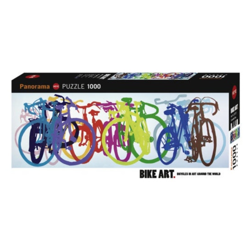 Heye - Bike Art - Colourful Row (1000pcs)