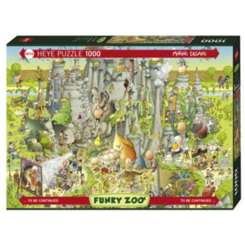 Heye - Degano - Jurassic Habitat (1000pcs)