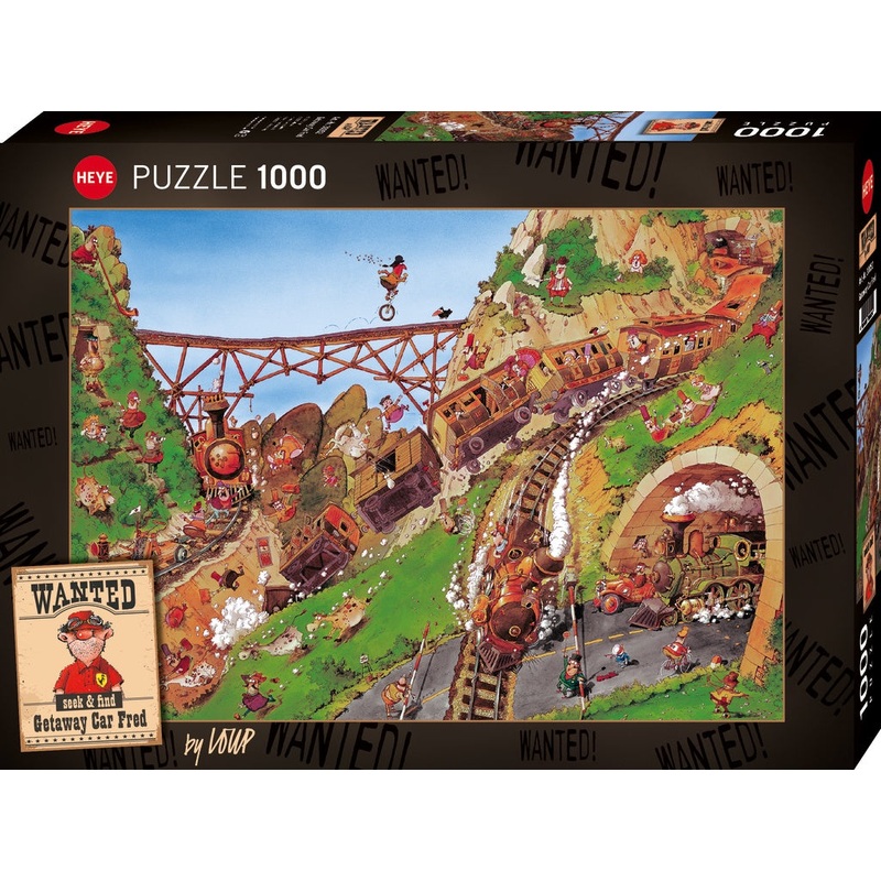 Heye - Getaway Car Fred (1000 pieces)