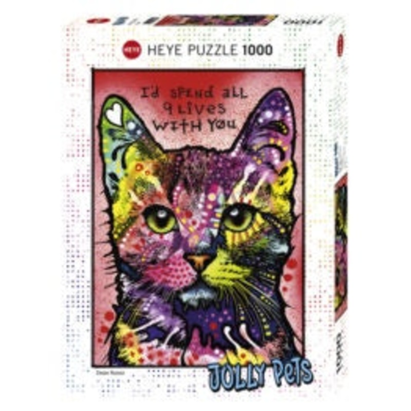 Heye - Jolly Pets - 9 Lives (1000pcs)