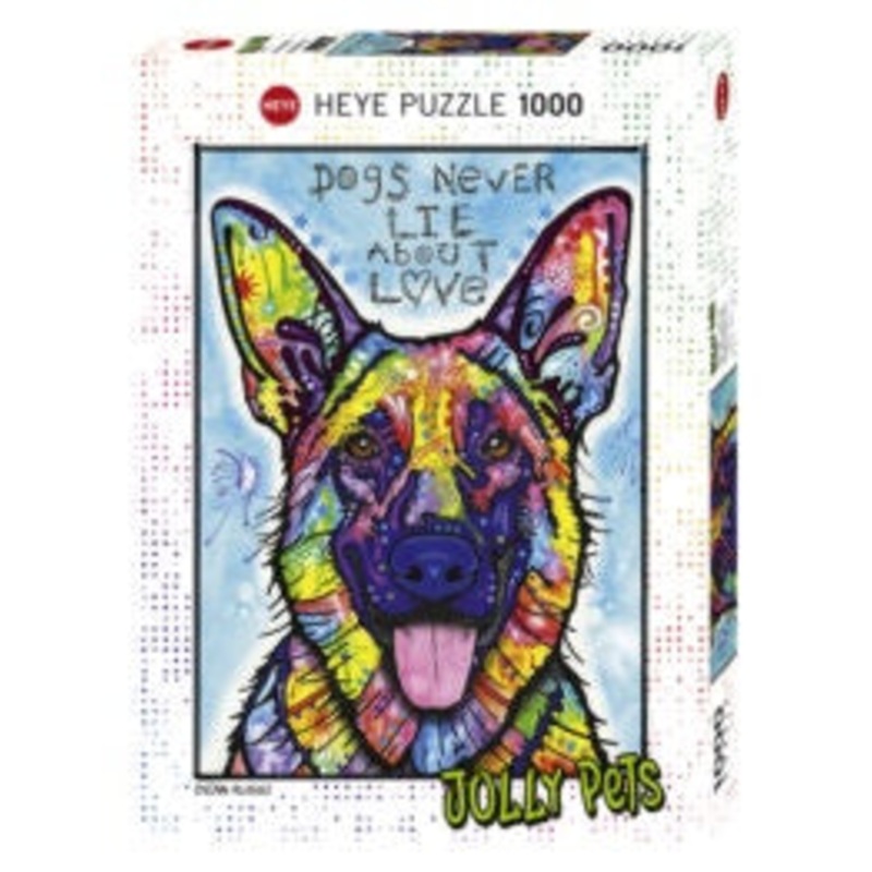 Heye - Jolly Pets - Dogs Never Lie (1000pcs)