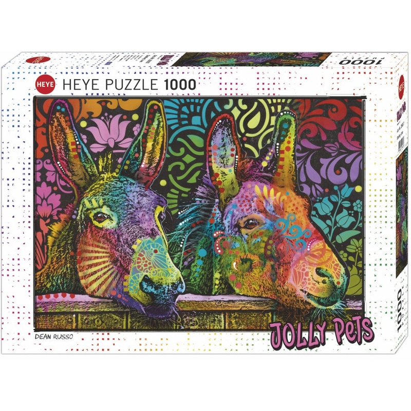 Heye - Jolly Pets - Donkey Love (1000pcs)