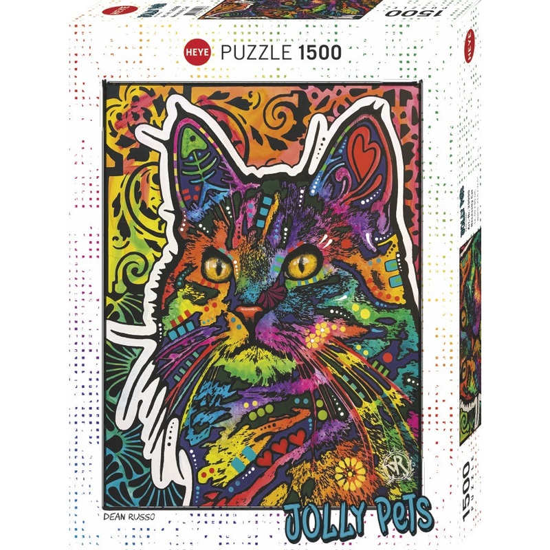 Heye - Jolly Pets - Necessity Cat (1500 pieces)