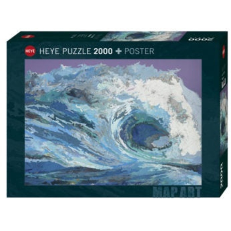 Heye - Matthew Cusick - Map Wave (2000pcs)