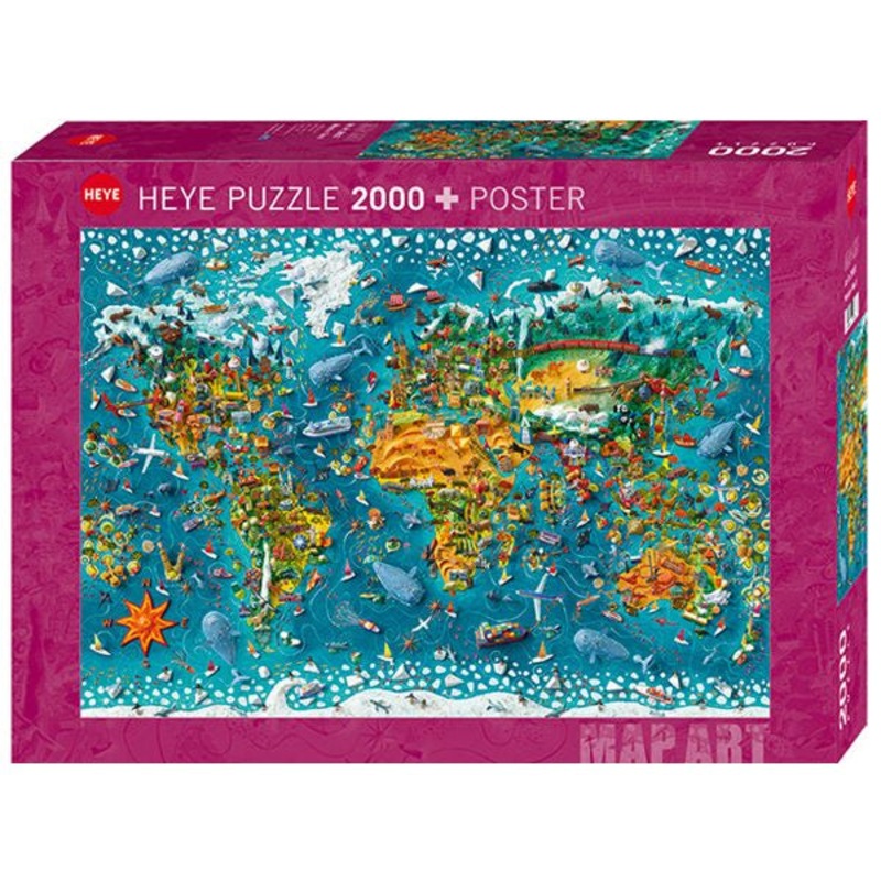 Heye - Miniature World (2000pcs)