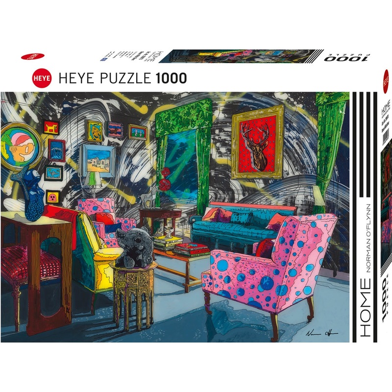 Heye - Room with Deer (1000pcs)