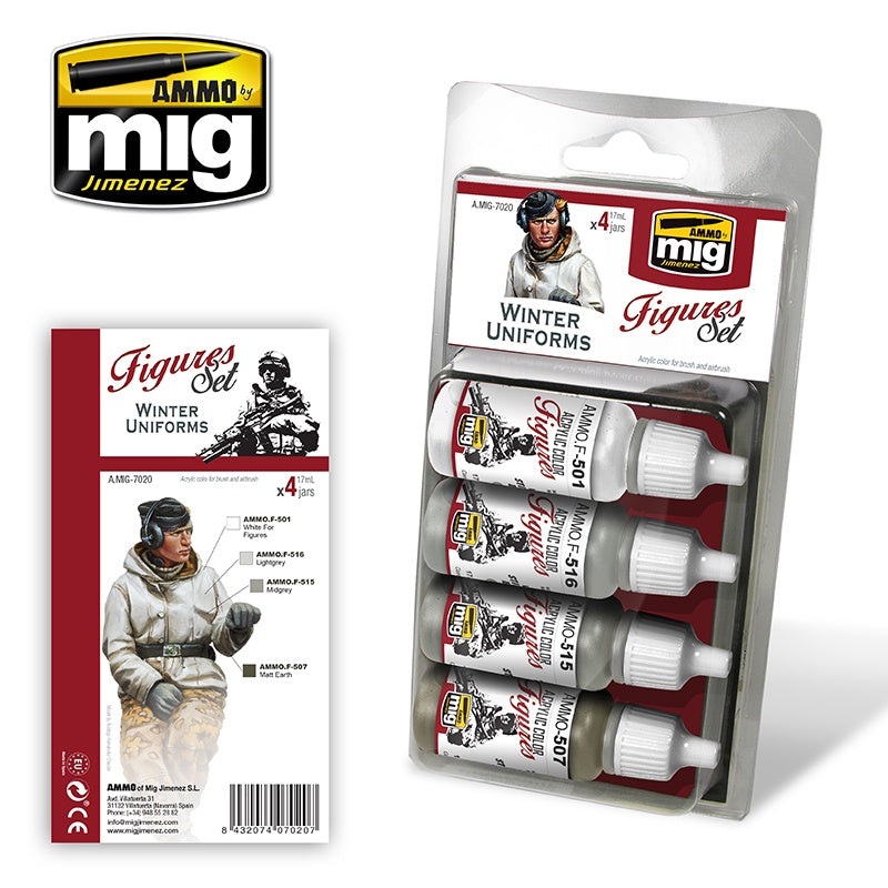 AMMO - 7020 Winter Uniforms (Paint Set)