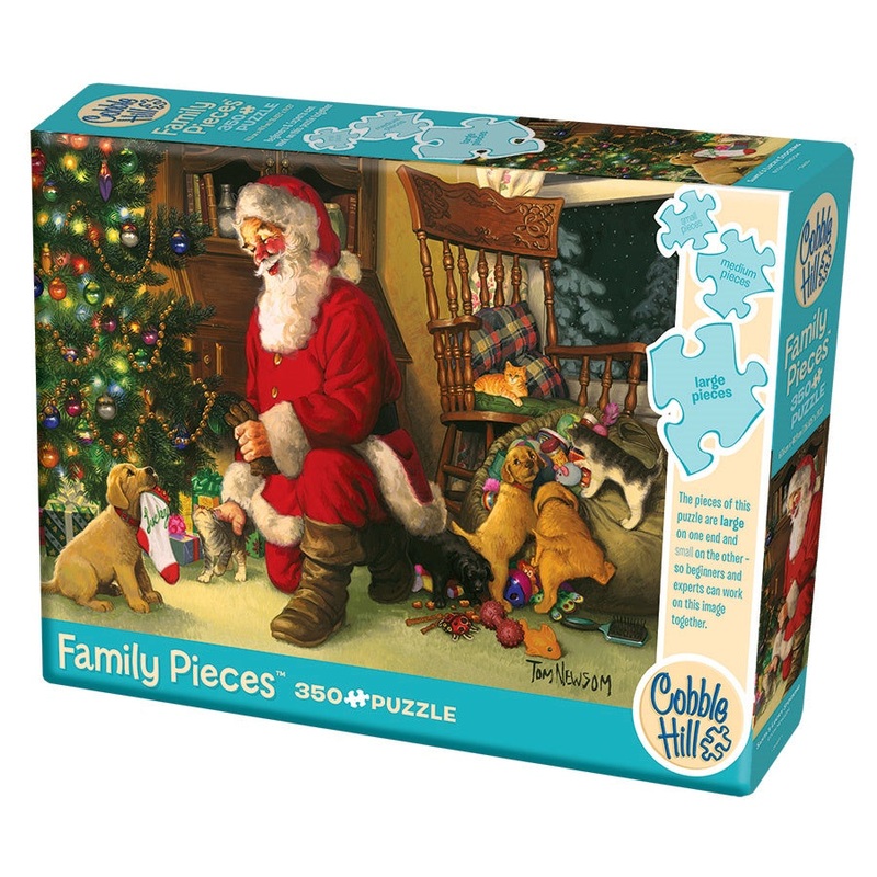 Cobble Hill - Santa's Lucky Stocking (350pcs Family)